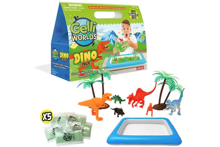 Zimpli Kids Gelli Worlds Slime - Dinosaur Pack Deal