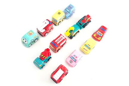 6pcs Pull Back And Go Car Toy