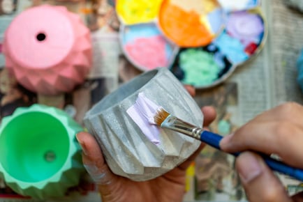 BYOB Pottery Painting Experience - Token Studio, London Bridge