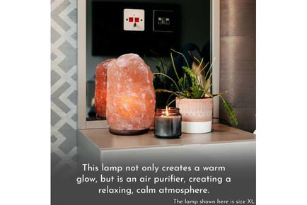 Crystal Handcrafted Salt Lamp