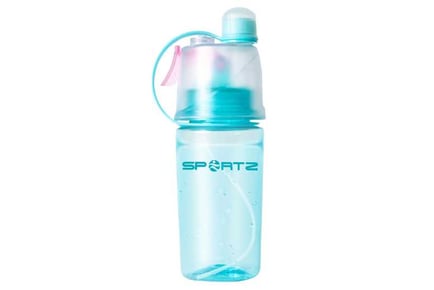 Aquarius Bottle with Spray Function,Blue