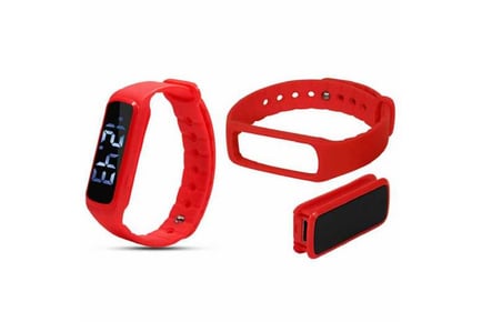 Aquarius AQ114 Teen ActivityTracker, Red