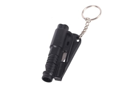 3-In-1 Mini Car Emergency Hammer Escape Tool - 8 Colours