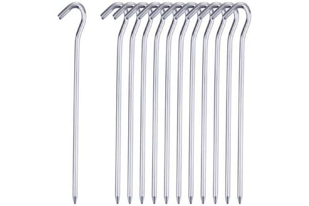 50 x 9" Steel Tent Pegs