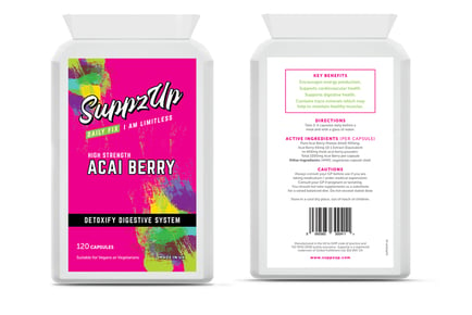 Acai Berry Supplements - 4 Month Supply*!