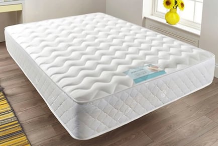 Quilted Sprung Memory Foam Mattress - 6 Sizes!