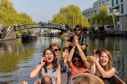 The Music Boat Ticket - Up To 7 People - Camden Lock