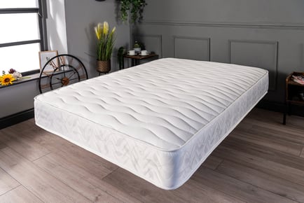 Quilted 15cm Memory Foam Mattress - 6 Sizes!