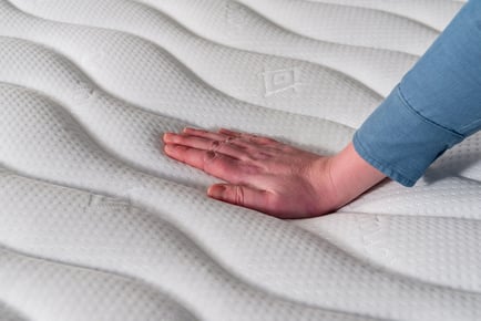 Quilted 15cm Memory Foam Mattress - 6 Sizes!