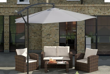 3m Cantiliver Parasol - 5 Colours!