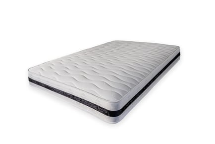 Open Sprung Quilted Memory Foam Mattress - 15cm Depth