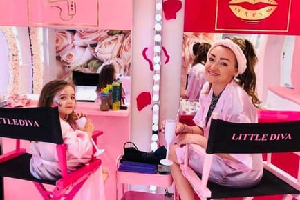 Mother & Daughter Spa Day at Little Diva - 4 Treatments & Mocktail - Suitable for children aged 3+