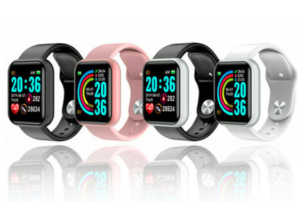 15-in-1 Fitness Smart Watch IOS Compatible!