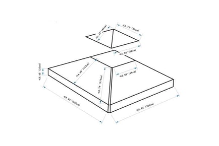 Outsunny 3(m) Garden Gazebo Top Cover