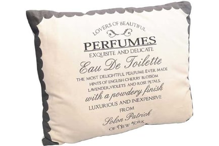 Simpa 4PC Perfume Slogan Cushions