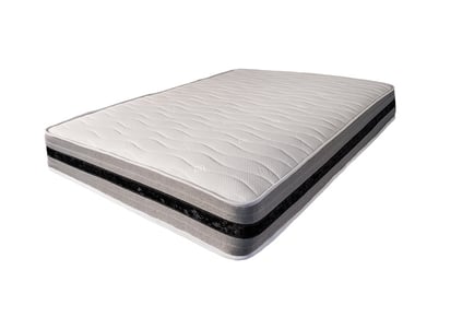 Wave Open Sprung 15cm Depth Quilted Memory Foam Mattress