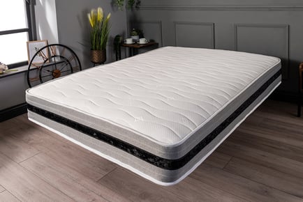 Wave Open Sprung 25cm Depth Quilted Memory Foam Mattress