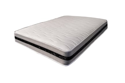 Wave Open Sprung 25cm Depth Quilted Memory Foam Mattress