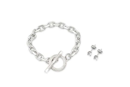 Jora Jewelry Set - Silver