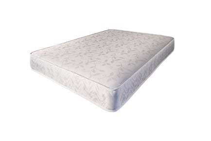 Damask Quilted Open Coil 15cm Depth Spring Mattress!