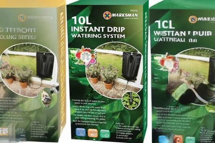 instant drip watering system garden