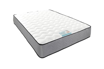 Grey Cool Blue Memory Foam Mattress - 6 Sizes