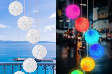 Hanging Wind Chime Light - Colour Changing!
