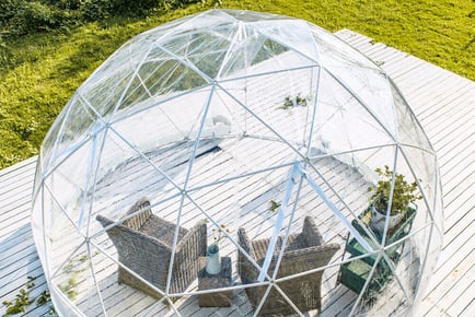 3.6m Geo-Dome Garden Igloo Pod