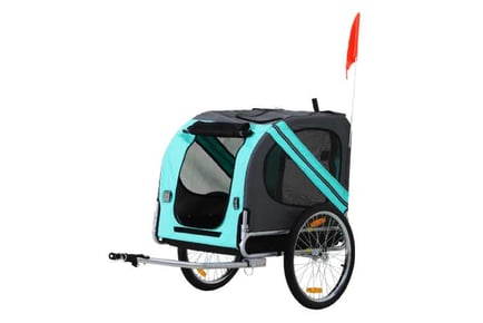 PawHut Pet Bicycle Trailer