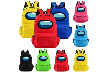 Imposter Space-Themed Backpack for Kids - 7 Colours