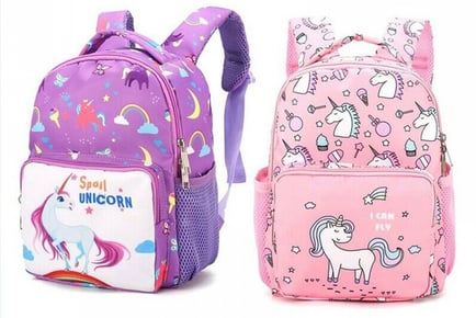 Cute Unicorn School Backpack - Pink or Purple!