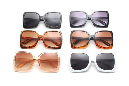 Ladies Square Sunglasses - 6 Colours!