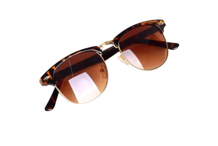Unisex Vintage Sunglasses - Black & Leopard Colours!