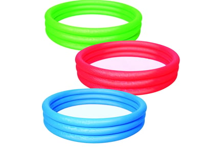 Bestway Splash & Play Triple Ring Ground Pool - 3 Sizes!