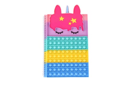 Sensory Unicorn Fidget Pop Notepad - 3 Styles!