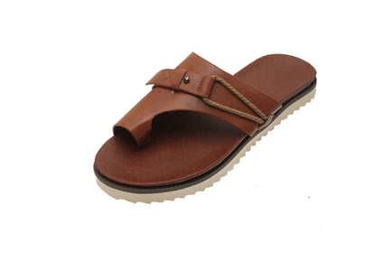 Women's Faux Leather Support Sandals - 5 Sizes & 3 Colours