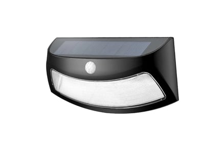 One or Two Solar Powered Wall Lights - Warm or White!