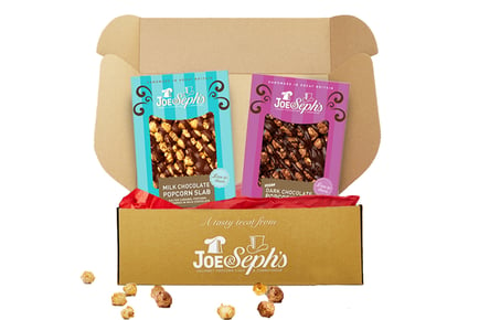 Joe & Seph's Chocolate Popcorn Slabs Duo
