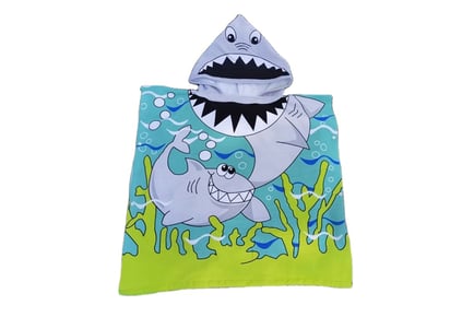 Kids Beach Towel Robe - 5 Colours!