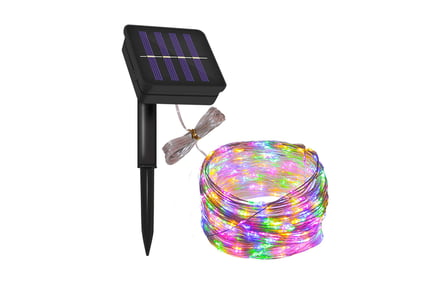 LED Solar String Fairy Lights - 2 Sizes and 2 Colours!