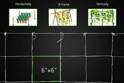 5x30FT Heavy-Duty Trellis Plant Netting