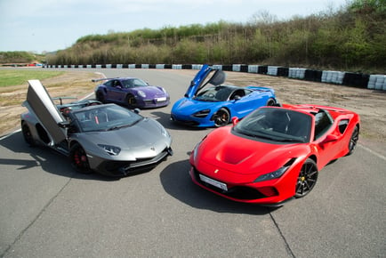 Supercar Driving Experience 3, 6 or 9 Miles - 16 Track Locations