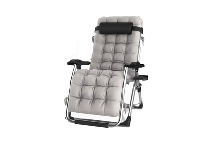 Extra Wide Recliner Gravity Chairs - Quantity & Colour Options