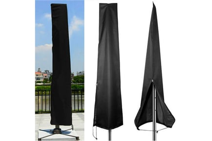 Waterproof Outdoor Parasol Cover - Small, Medium or Large!