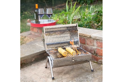 Portable Barrel Stainless Steel Grill