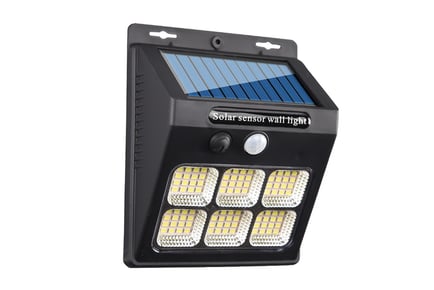 1 or 2 Outdoor Solar Motion Sensor Lights
