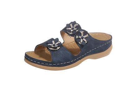 Women's Floral Sandals - 5 Colours & UK Sizes 3-7