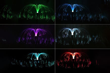 Outdoor Solar Jellyfish Garden Lights - 2 or 4!