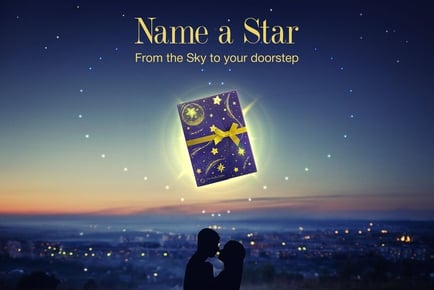 'Name a Bright Star' Personalised Gift - From The Sky Registry