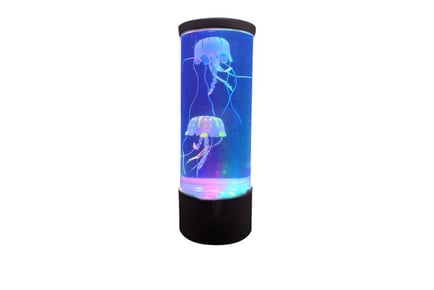 Colour-Changing LED Jellyfish Lamp - 3 Sizes